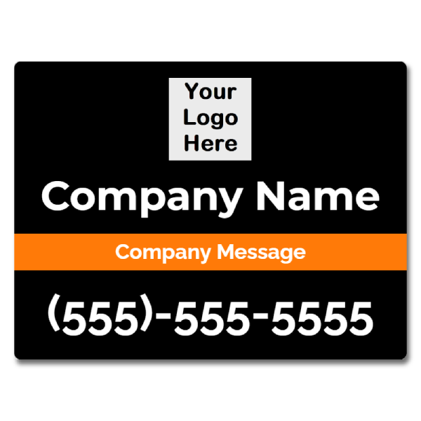 Car Magnet Logo 1 Stripe