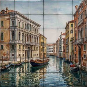 Landscape ceramic tile