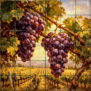 Landscape ceramic tile