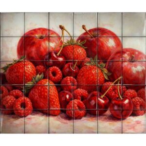 Fruits ceramic tile
