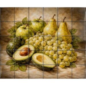 Fruits ceramic tile