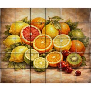 Fruits ceramic tile