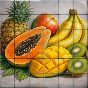 Fruits ceramic tile