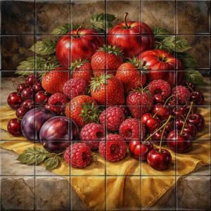 Fruits ceramic tile