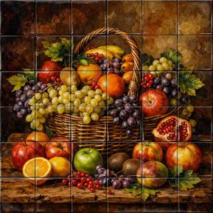 Fruits Ceramic Tile Mural | Design - S05