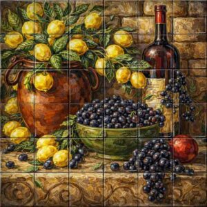 Fruits ceramic tile