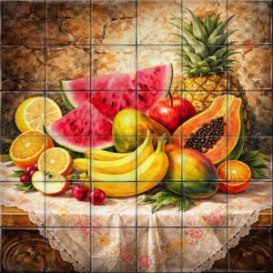 Fruits ceramic tile