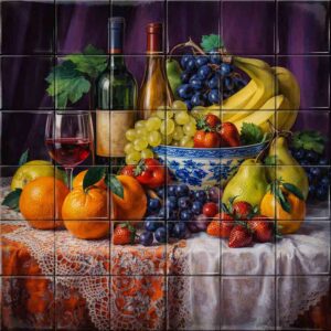 Fruits ceramic tile