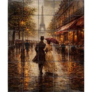 Vintange ceramic tile