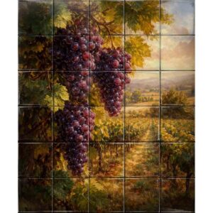 landscape ceramic tile