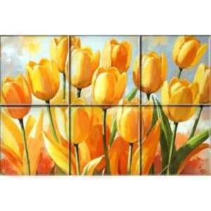 Floral Ceramic Tile
