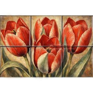 Floral Ceramic Tile