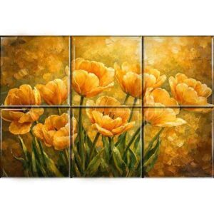 Floral Ceramic Tile