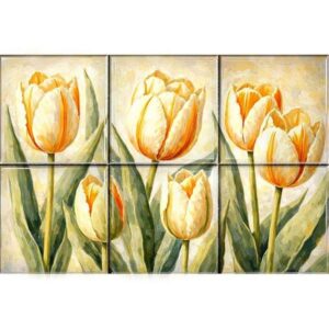 Floral Ceramic Tile