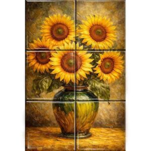 Floral Ceramic Tile