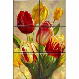 Floral Ceramic Tile